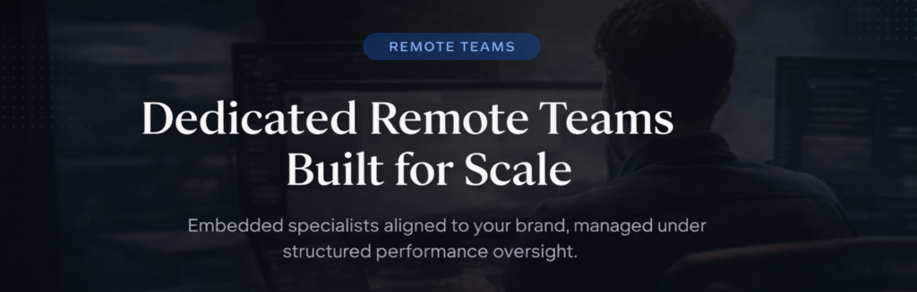 Dedicated Remote Teams